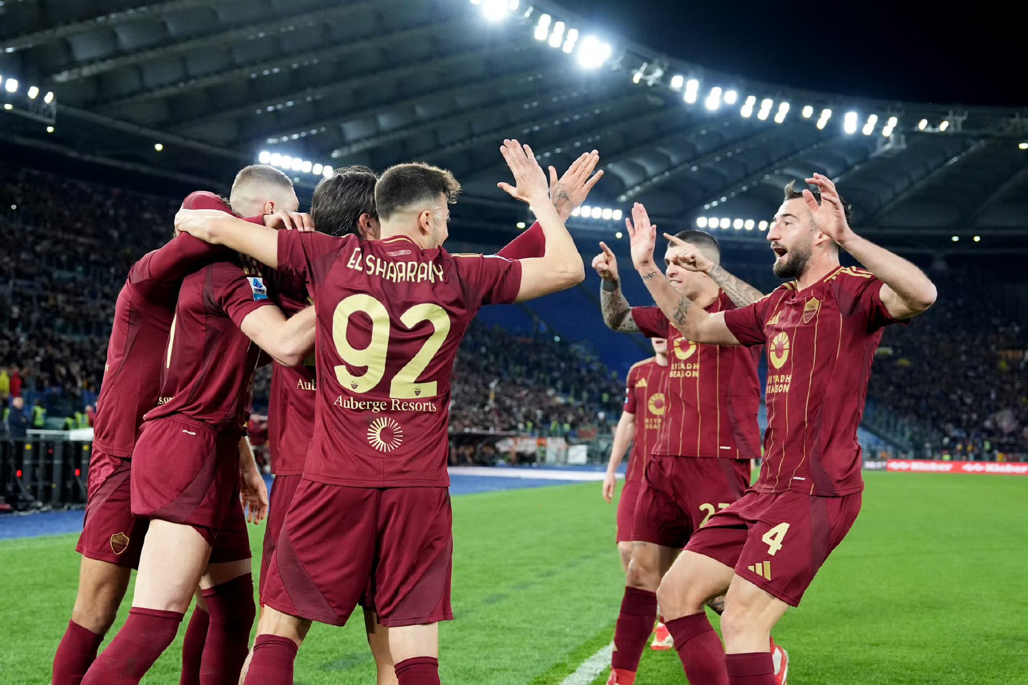 罗马主场击败那不勒斯，喜获大胜