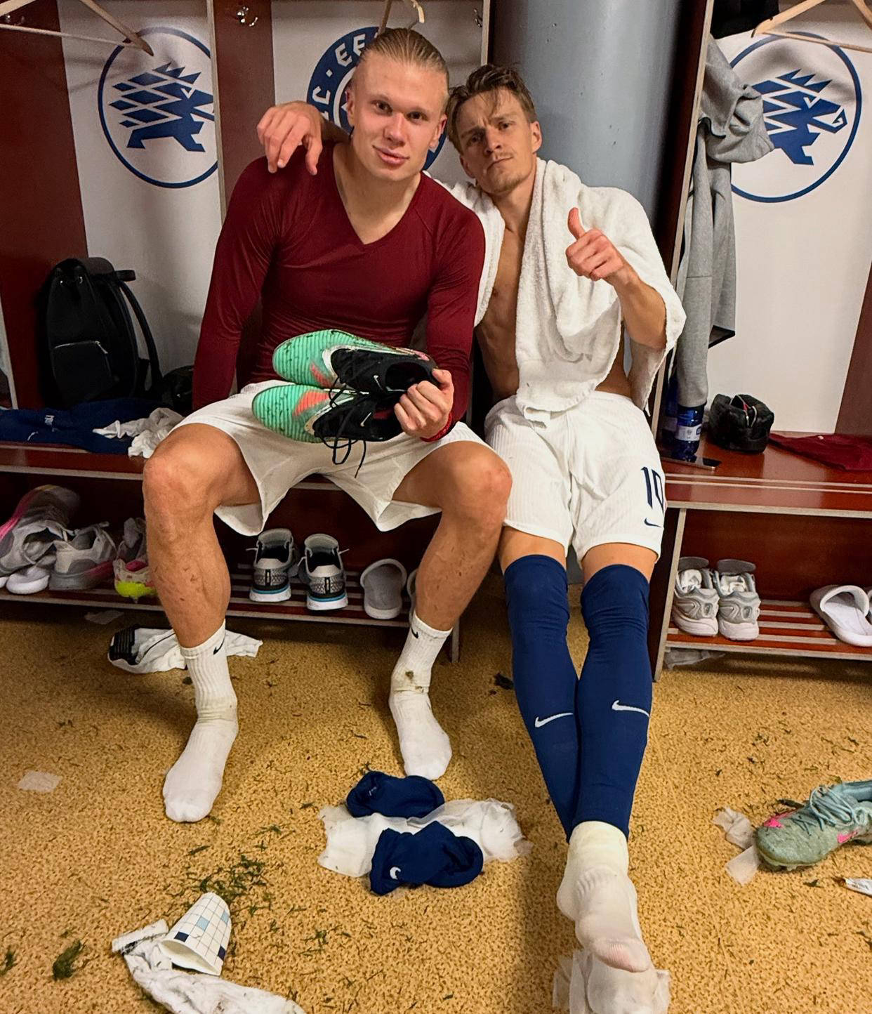 挪威国家队在小组里表现出色