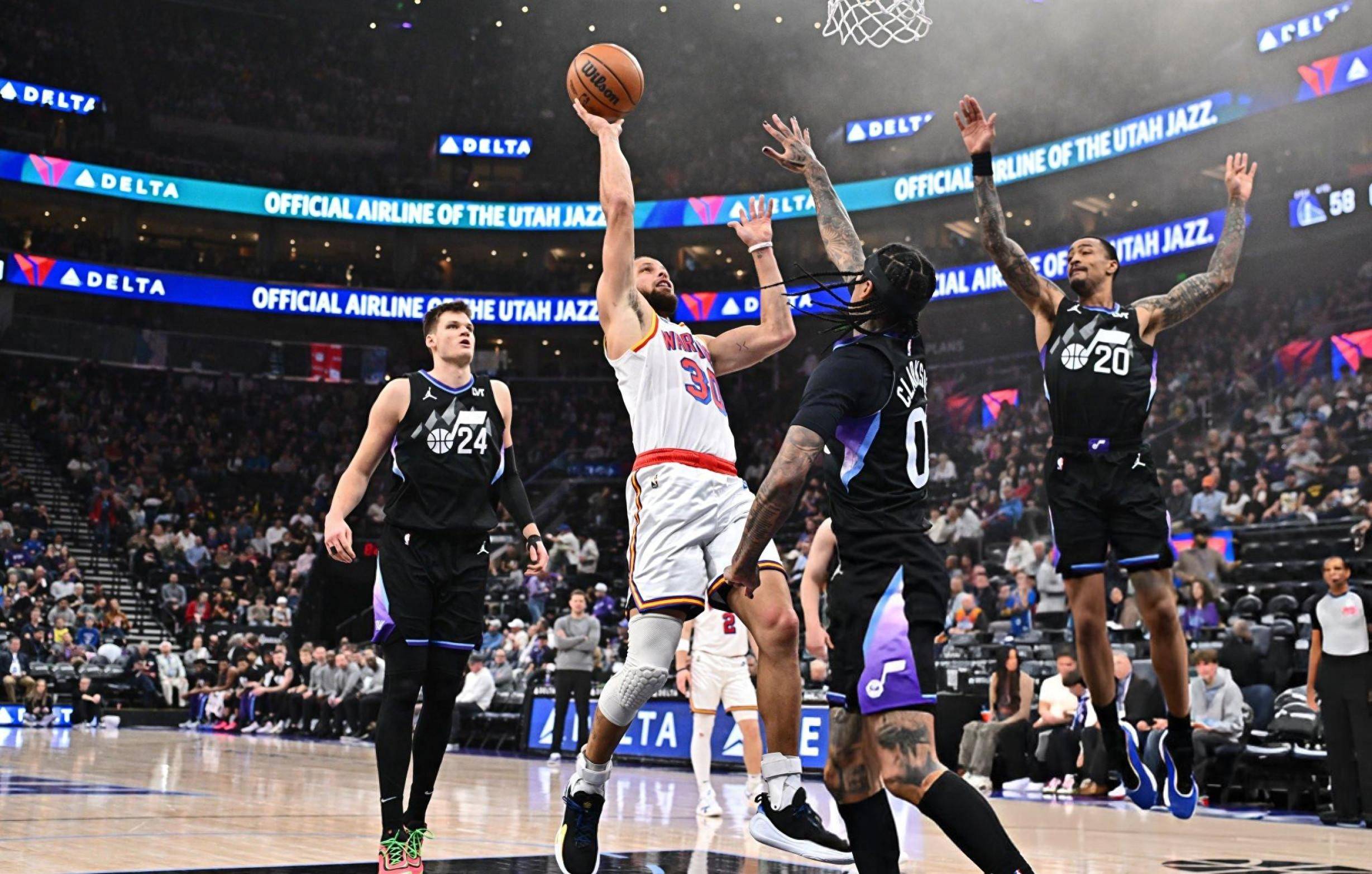 勇士遭爵士逆袭，失去领先优势